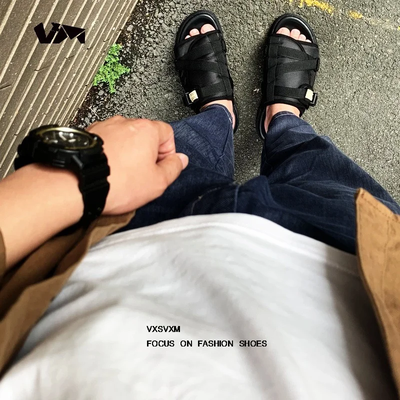 Men's Slippers 2024 Reflective slipper couple Summer Men's CasualSlippers Fashion Couple Beach Sandals Men shoes Big Size 36-45