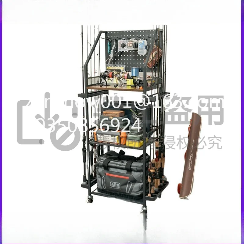 Cross-border fishing rod storage rack, multi-layer storage rack, tool tackle box, reel storage rack wholesale