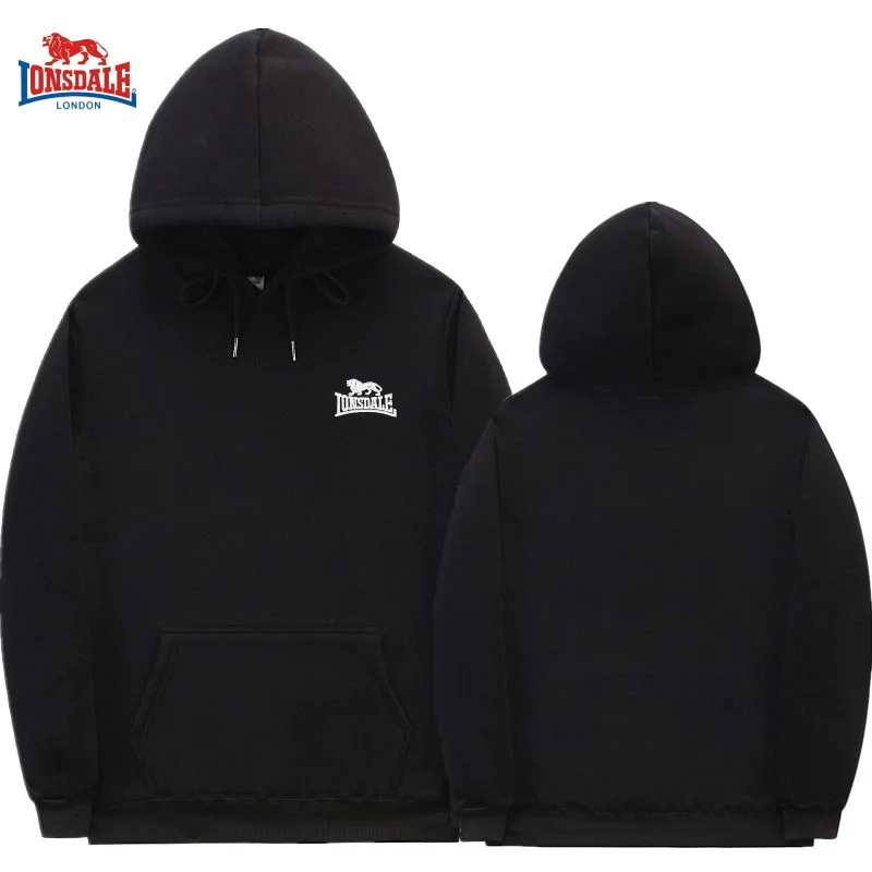 

New Men's High Quality 100% Cotton Velvet Warm Hoodie Suitable for Autumn and Winter Fashion, Leisure, Sports and Versatile Top