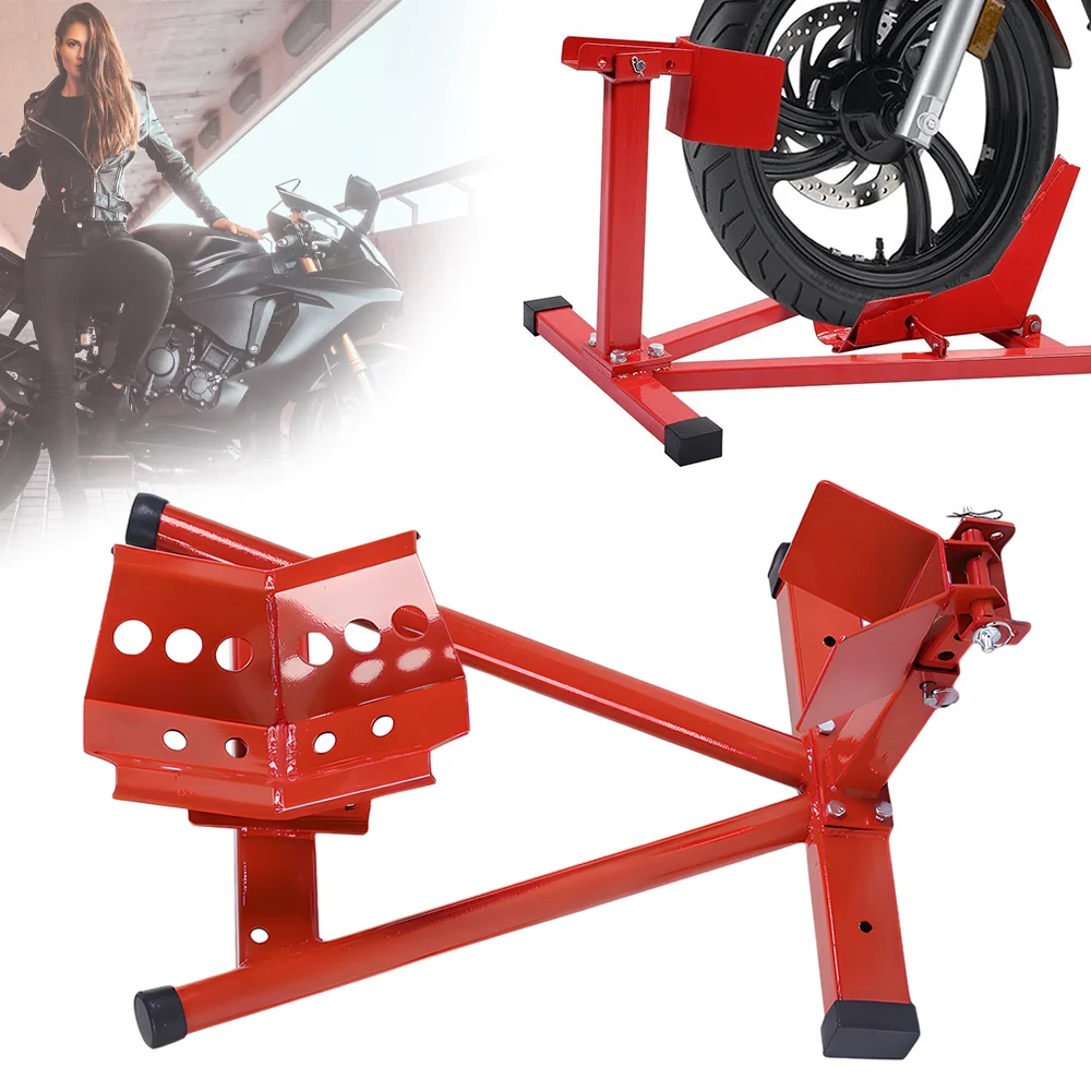 Motorrad Halterung Motorrad Vorderrad Unterstützung Rahmen Motorrad Treadboard Kissen Unterstützung