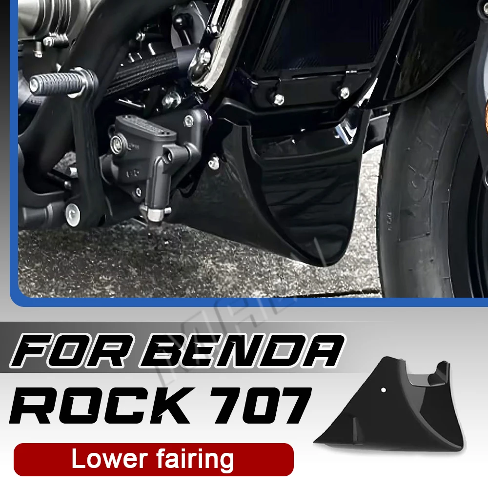 

For BENDA ROCK 707 modified glossy black lower fairing for 707ROCK rock 707 707 ROCK