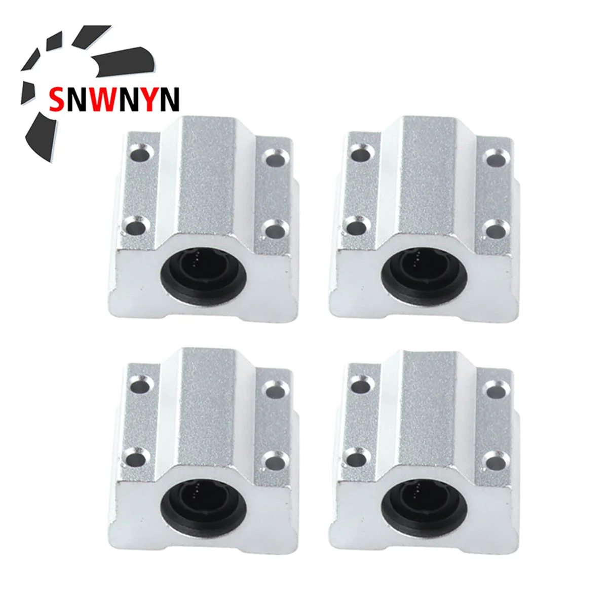 4 Pcs SCS8UU Lager Slide Blok Linear Motion Bus SC8UU SC10UU SCS12UU SCS16UU 20UU 25UU Lineaire As Cnc 3D Printer onderdelen