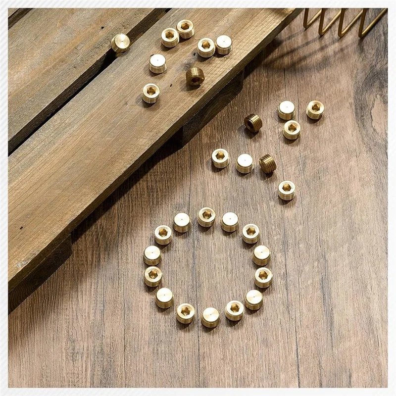 A25I-Pipe Plug Fittings Set 30Pcs 1/4