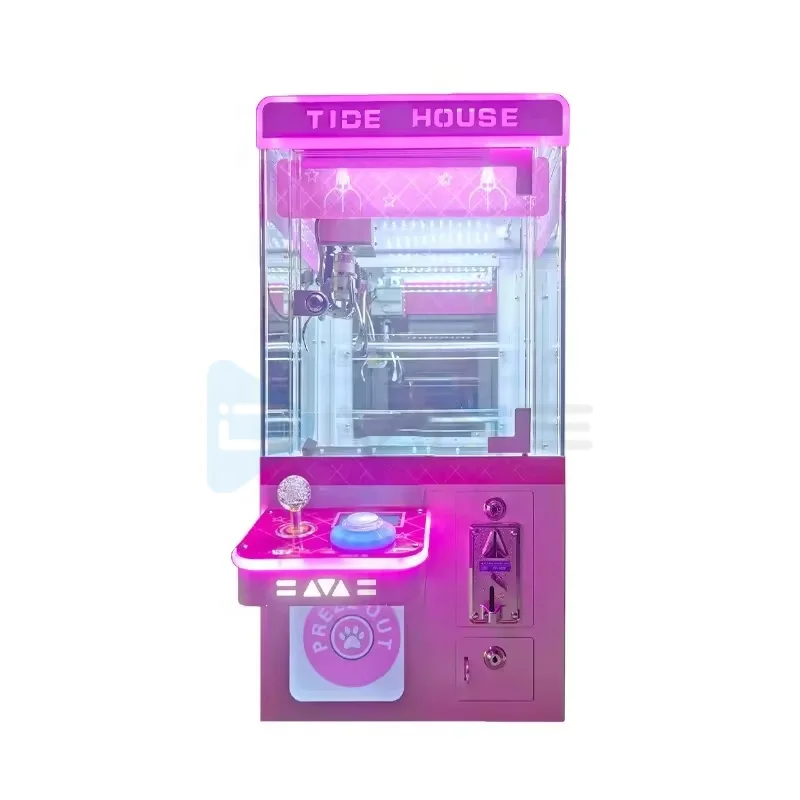 Coin Operated Tide House Claw Crane Machine Arcade Game Claw Plush Toys Prize Vending Machine Mini Claw Machine