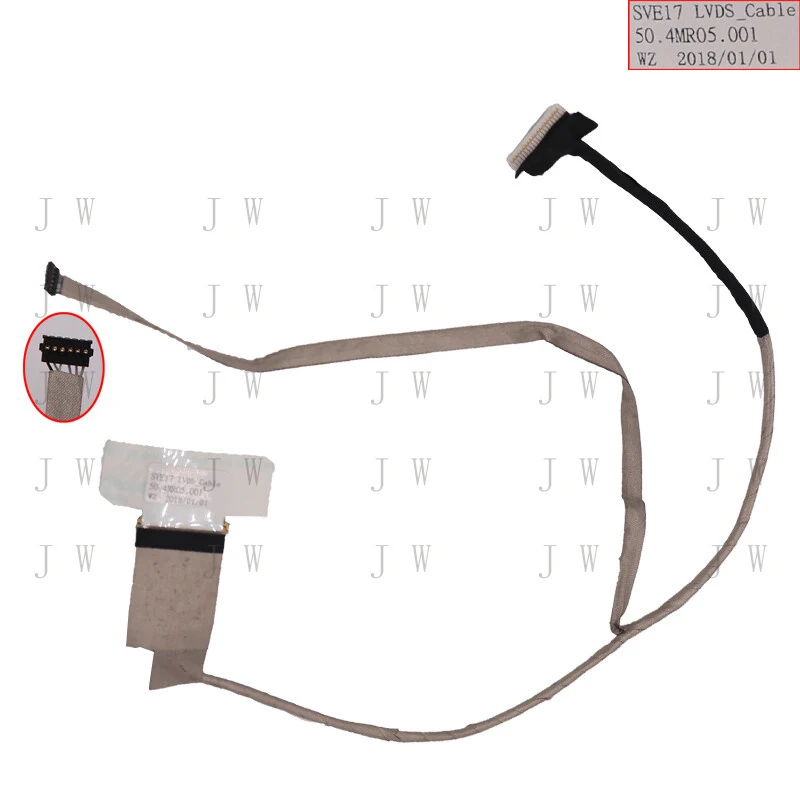 

Кабель для ЖК-экрана J 50.4MR05.001 для SONY SVE17 SVE171 SVE171A SVE171B1