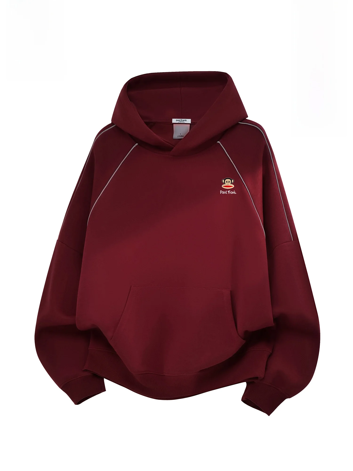 

PaulFrank Plu Lined Long Sve Hoodie Men's Winter Casual Loose Thiened Comfortable Cotton Polyester Blend Sweatirt