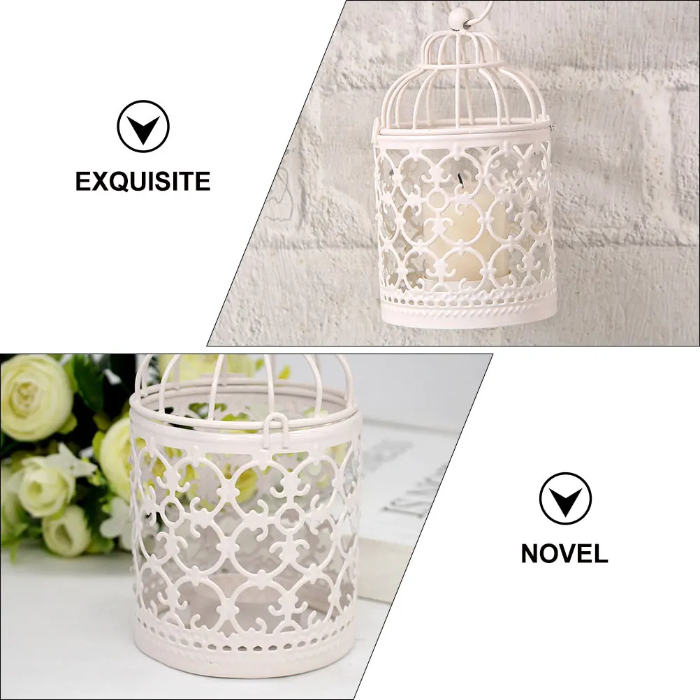 

Bird Birdcage Holder Candlestick Iron Holders Creative Candlesticks Cages