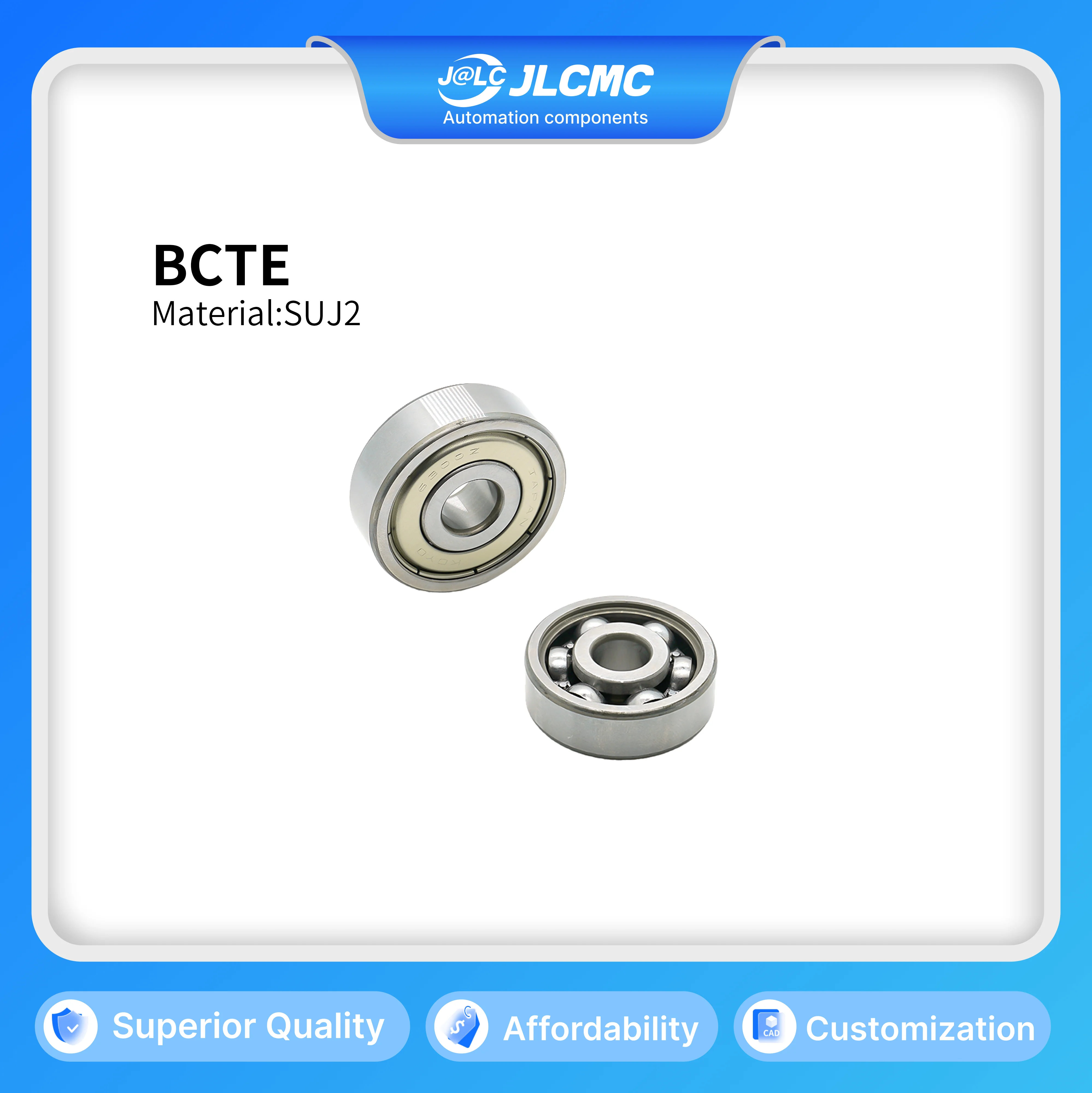 1Pcs 6000ZZ 6200ZZ 6301ZZ 6202ZZ 6003ZZ Ball Bearings Metal Shielded Deep Groove Ball Bearing for Motor Skateboard 3D Printer