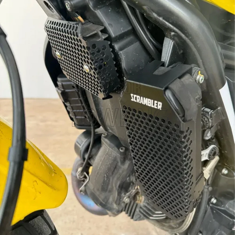 Motorcycle Accessories For Ducati Scrambler800 Scrambler 800 2015-2025 Radiator Shield Grille Guard Oil Cooler Cover Protector