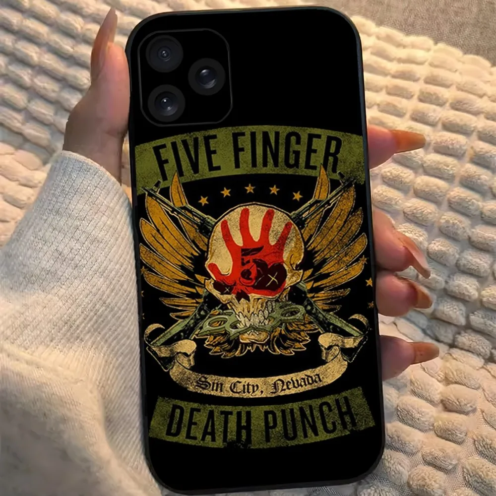 Band F-Five Finger Death Punch AfterLife Phone Case For iPhone 8 11 12 13 14 15 Mini X XR XS PRO MAX Plus Shell