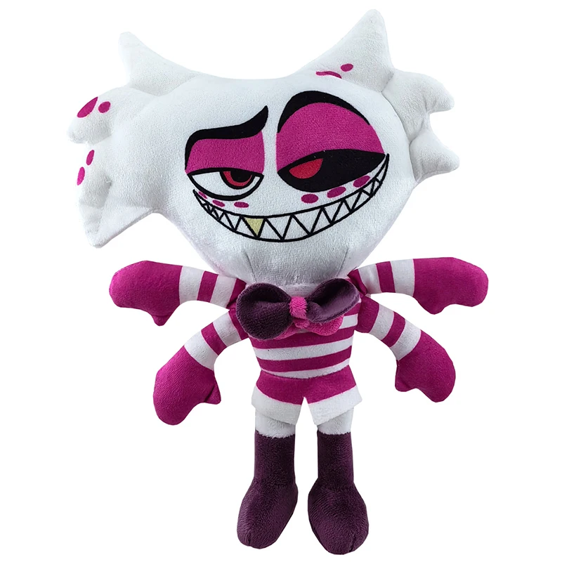 23-30cm New Hazbin Hotel Plush Stuffed Toys Cartoon Anime Figures Dolls Pendant Children's Birthday Gifts Kawaii Christmas Decor