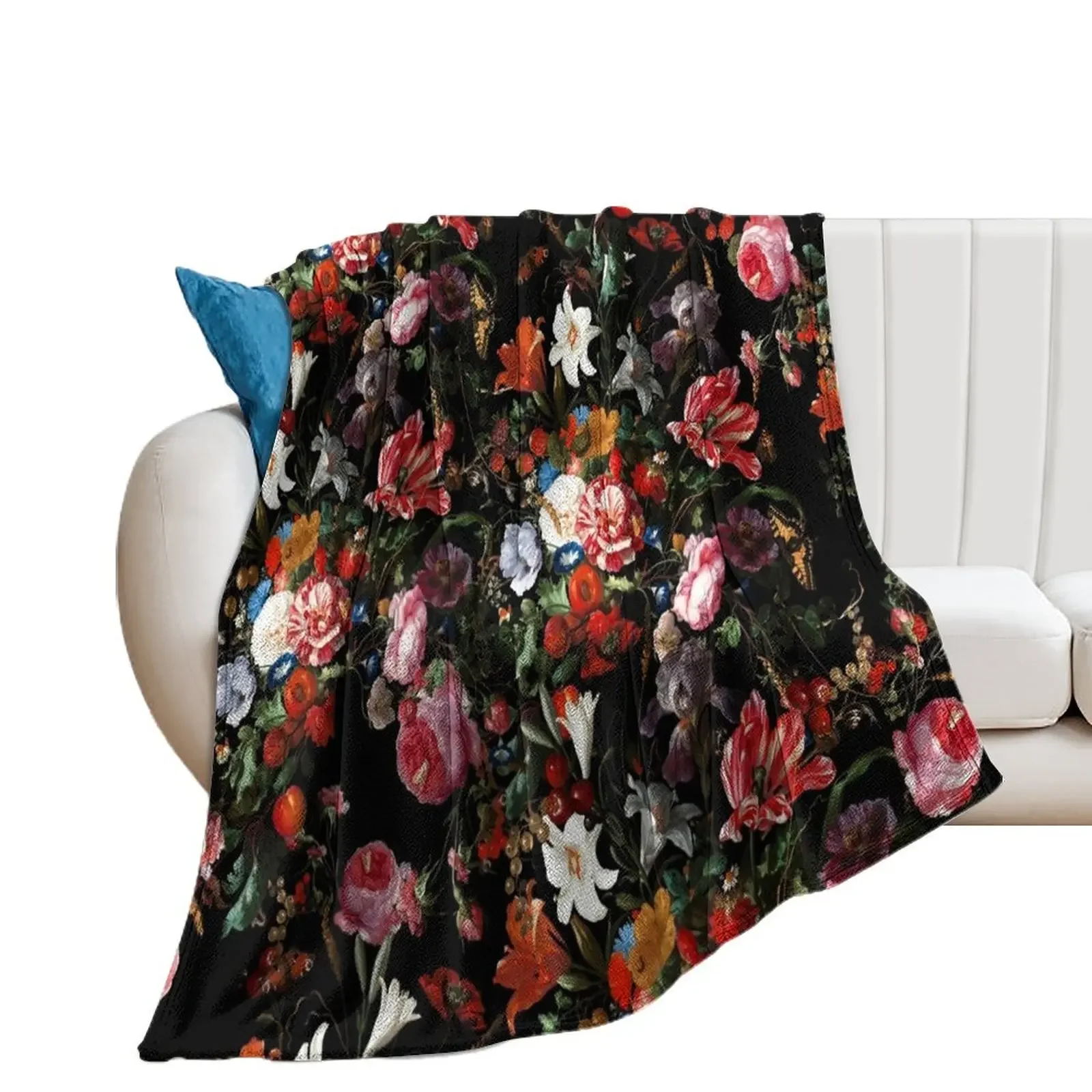 

Dark Garden IV Throw Blanket Stuffeds Blankets For Bed Luxury Thicken Blankets