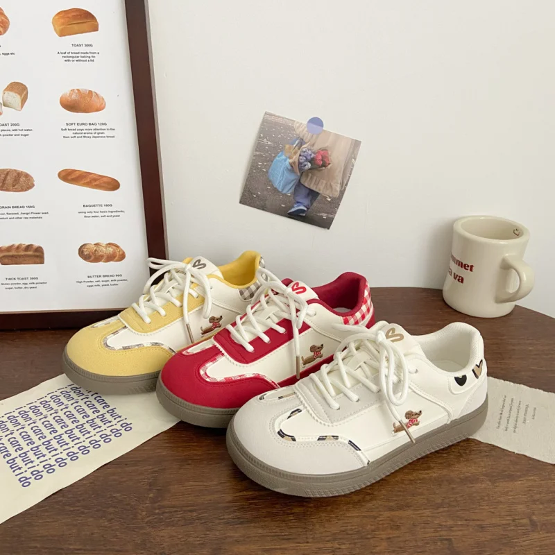 

2025 новые женские модные повседневные кроссовки, осенне-зимние нескользящие удобные прогулочные туфли, белые туфли уникального дизайна для женщин