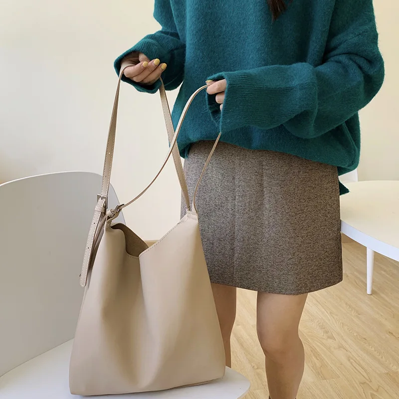 

TRSYPHXM new Big bag women's 2025 new bag Korean version women's bag shoulder bag large capacity casual tote bag