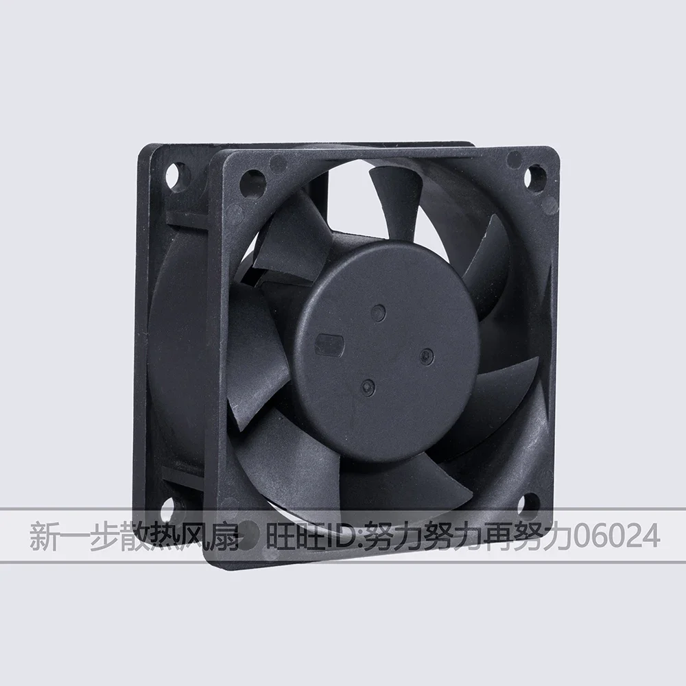 Ventilador de refrigeração de três fios, 6cm, 60mm, 60x60x25mm, 6x6x2.5cm, 6025, 48v, 0.12a, três fios