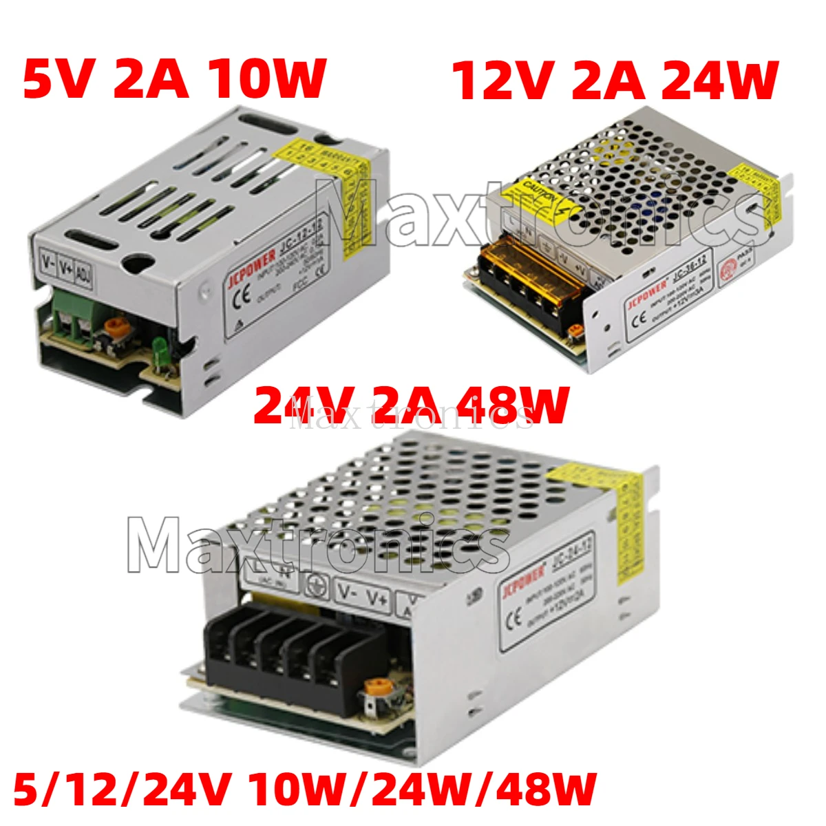 

НОВЫЙ импульсный источник питания 5 В, 12 В, 24 В, 2 А, 10 Вт, 24 Вт, 48 Вт, драйвер, светодиодный адаптер переменного тока, трансформатор светодиодного освещения для светодиодной ленты, проектор видеонаблюдения