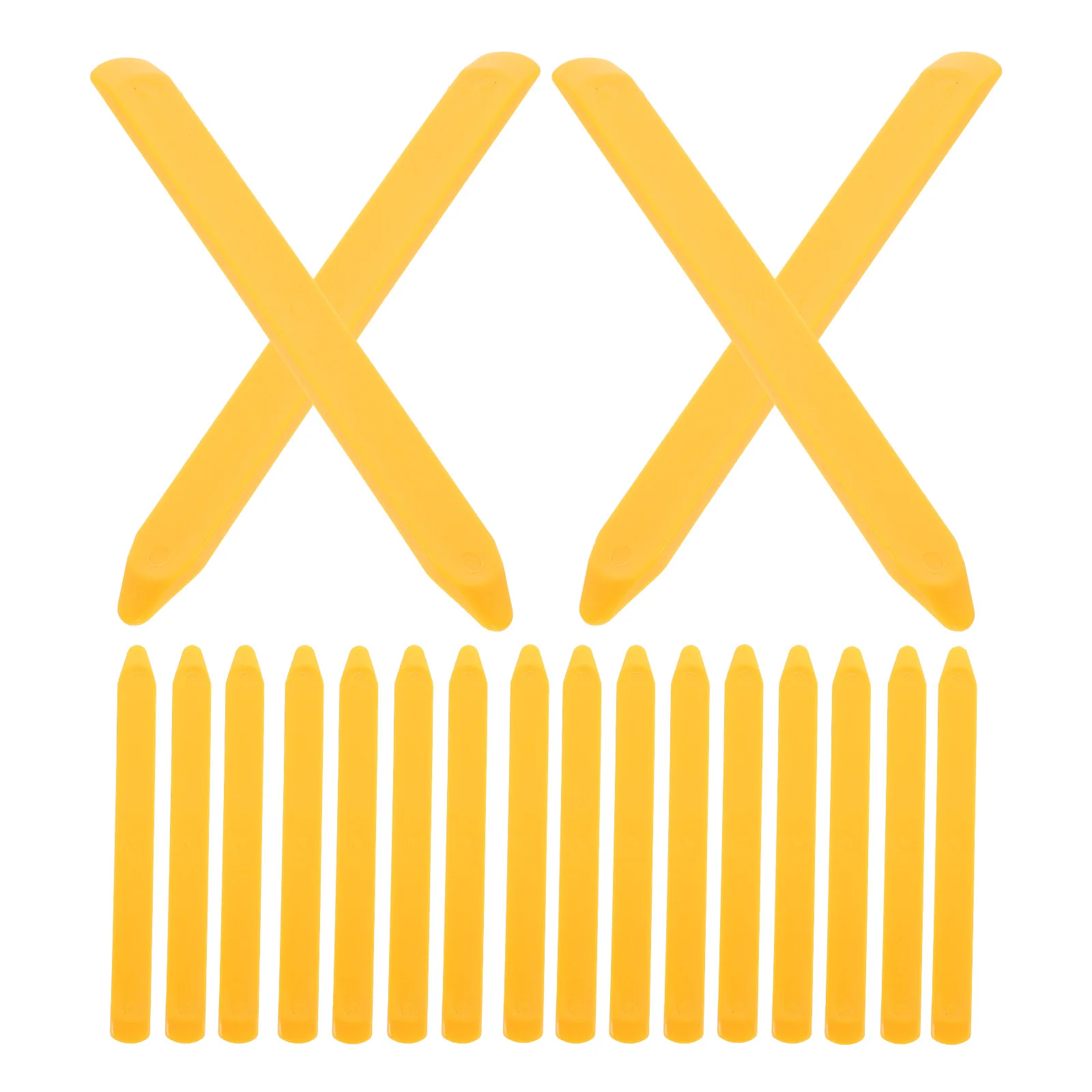 20 piezas raspador de plástico para azulejos, costura de belleza, herramienta de sellado de bordes Abs para cocina, baño, fregadero, calafateo, lechada, alisado