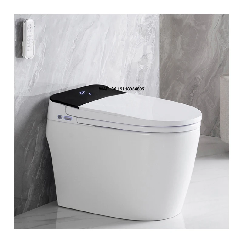 Factory Direct Cupc Automatic One Piece Commode Sanitary Ware Bathroom Wc Intelligent Smart Toilet