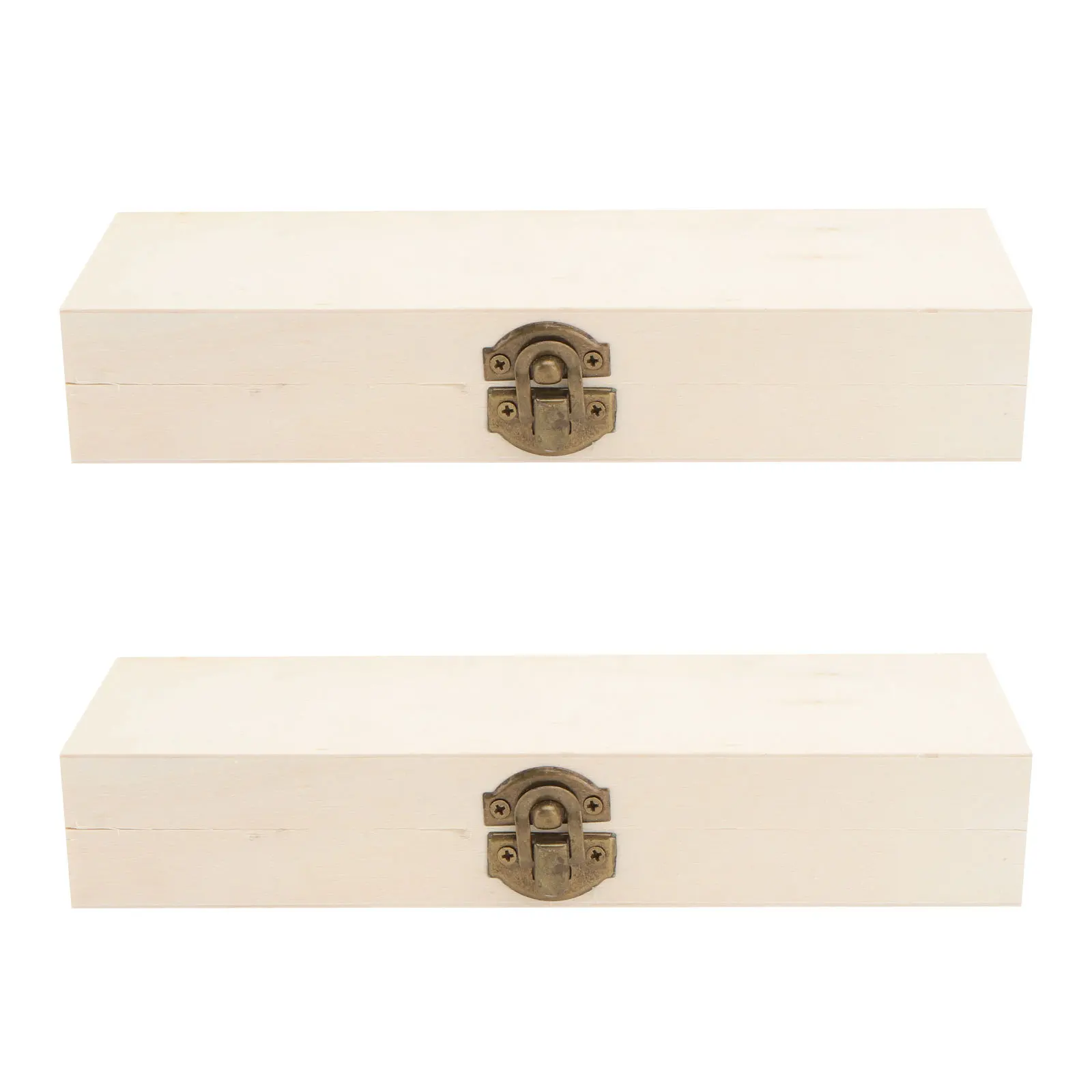 2 قطعة صندوق أدوات مكتب خشبي مقلمة للطلاب اللوازم المدرسية المنزل القلم التخزين المنظم صندوق أدوات مكتب بيج #3