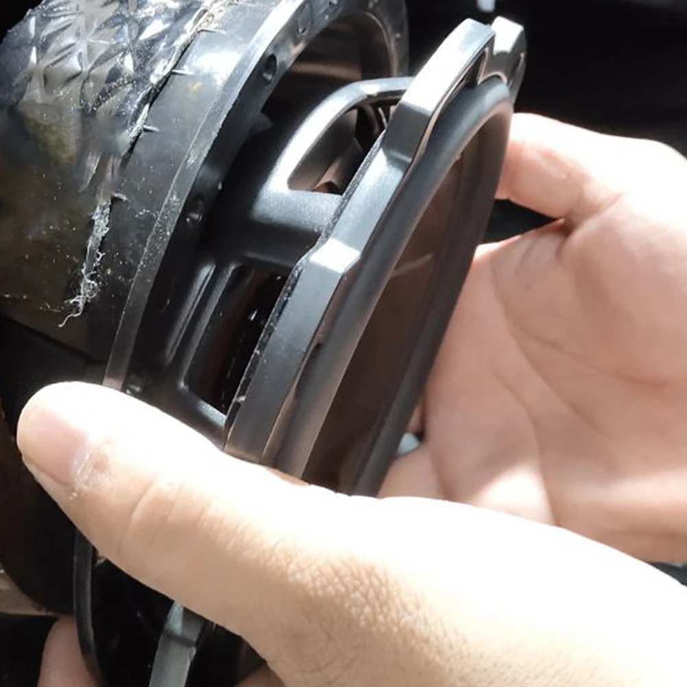 2 pezzi di protezione impermeabile per copertura altoparlante per clacson, materiale ABS da 6,5 pollici, facile installazione, cuscinetto di ricambio per audio per auto, rondella per altoparlante
