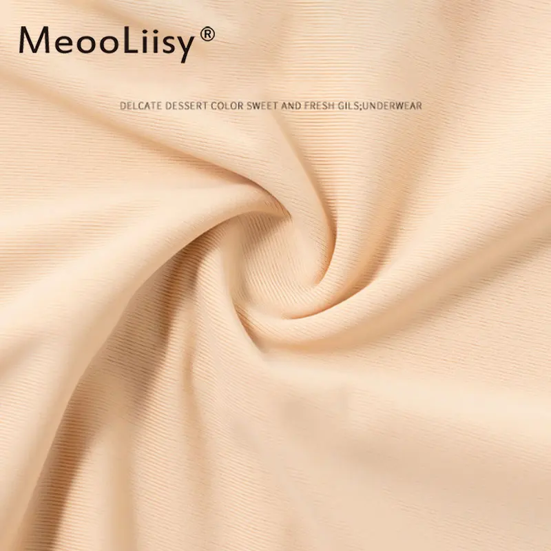 MeooLiisy 2 шт./набор! Двухслойные безопасные шорты для женщин и девушек с высокой талией из молочного шелка, бесшовные шорты с юбкой