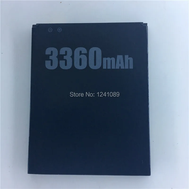 

100% original battery for DOOGEE X10 battery 3360mAh Long standby time High capacit for DOOGEE BAT17603360 battery