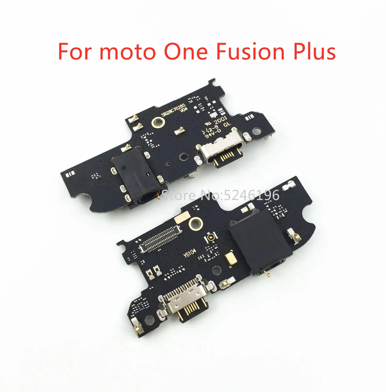 

1pcs USB Charging Port Charger Base Connector For Motorola moto One Fusion Plus Replace Part