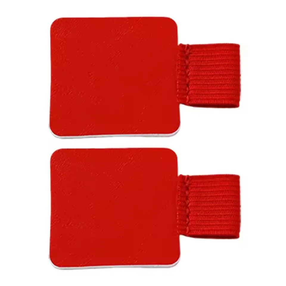 2/1Pack Elastic Pen Loop Holder Self-Adhesive PU Leather Clip Pencil For Notebooks Journals Planners