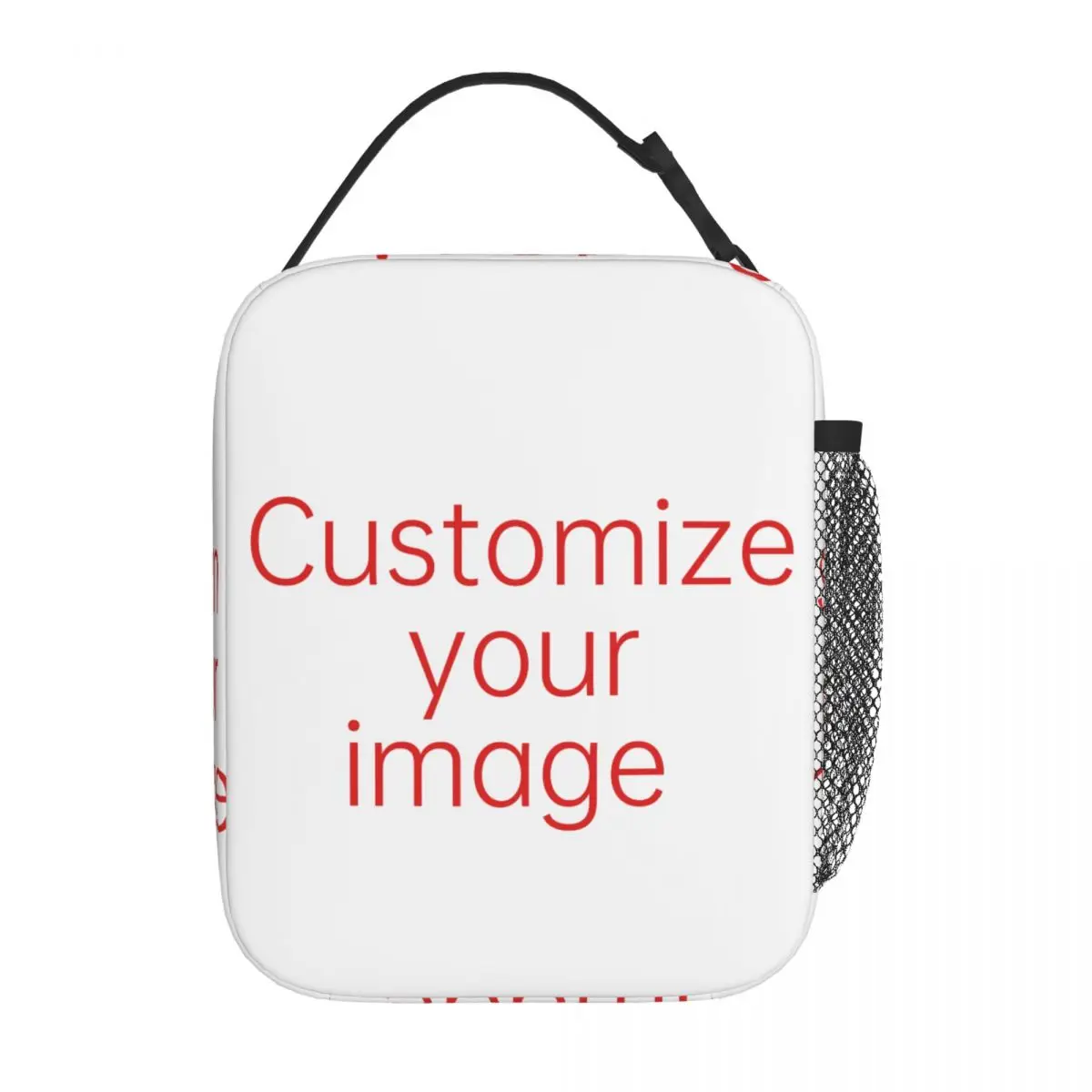 Personalized Custom Your Image Insulated Lunch Bags Food Container Bags Leakproof Thermal Cooler Lunch Boxes For Picnic