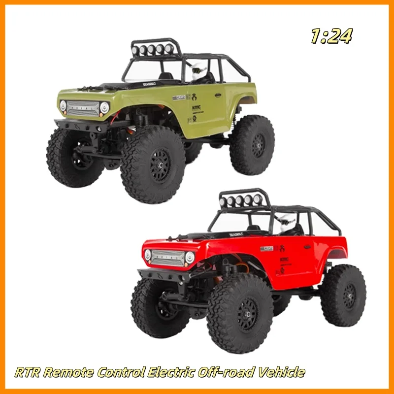 Toy Axial Scx24 Axi90081 1/24 Rtr Remote Control 3-Channel C-Shaped Frame Beam Electric Off-Road Vehicle 4wd Climbing Car