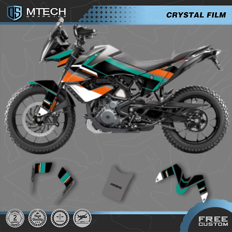 

DSMTECH Motorcycle Graphics For KTM 2020 2021 2022 ADV 20-22 ADV390 Decals Stickers Kits 001
