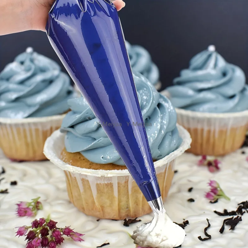 22/50pcs 21inch Large Disposable Pastry Bags Thicken Pipping Bag Premium Quality Icing Piping Bags For Cookies Cupcakes