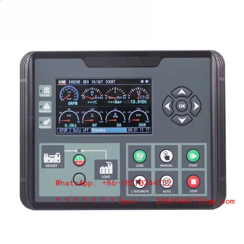 DC60D Generator Controller Generator Set Four Protection Modules