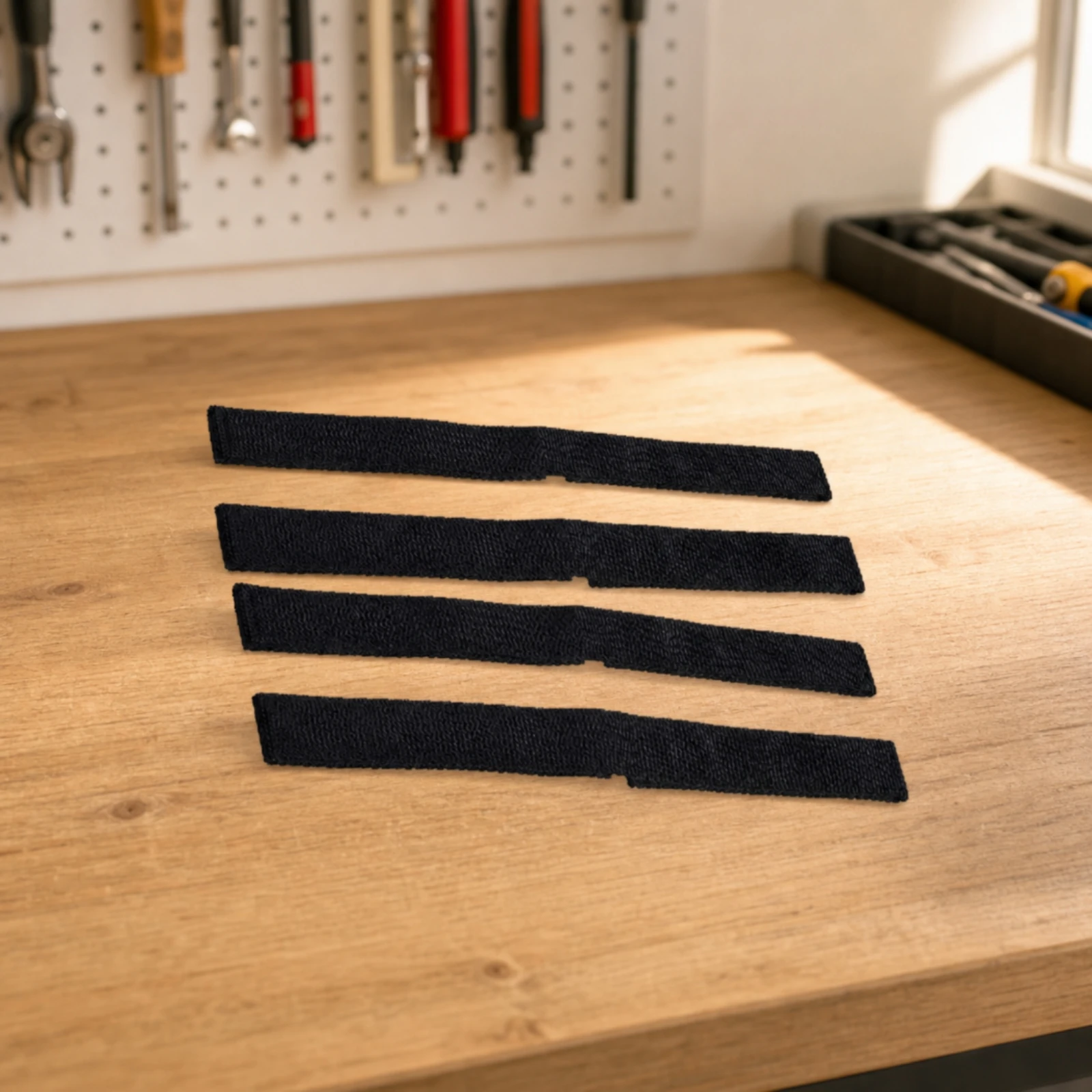 4 Pieces Hook and Loop Strap Easy to Use Hook and Loop Straps Fastening Straps Organizing Reusable Strap Multi-Purpose