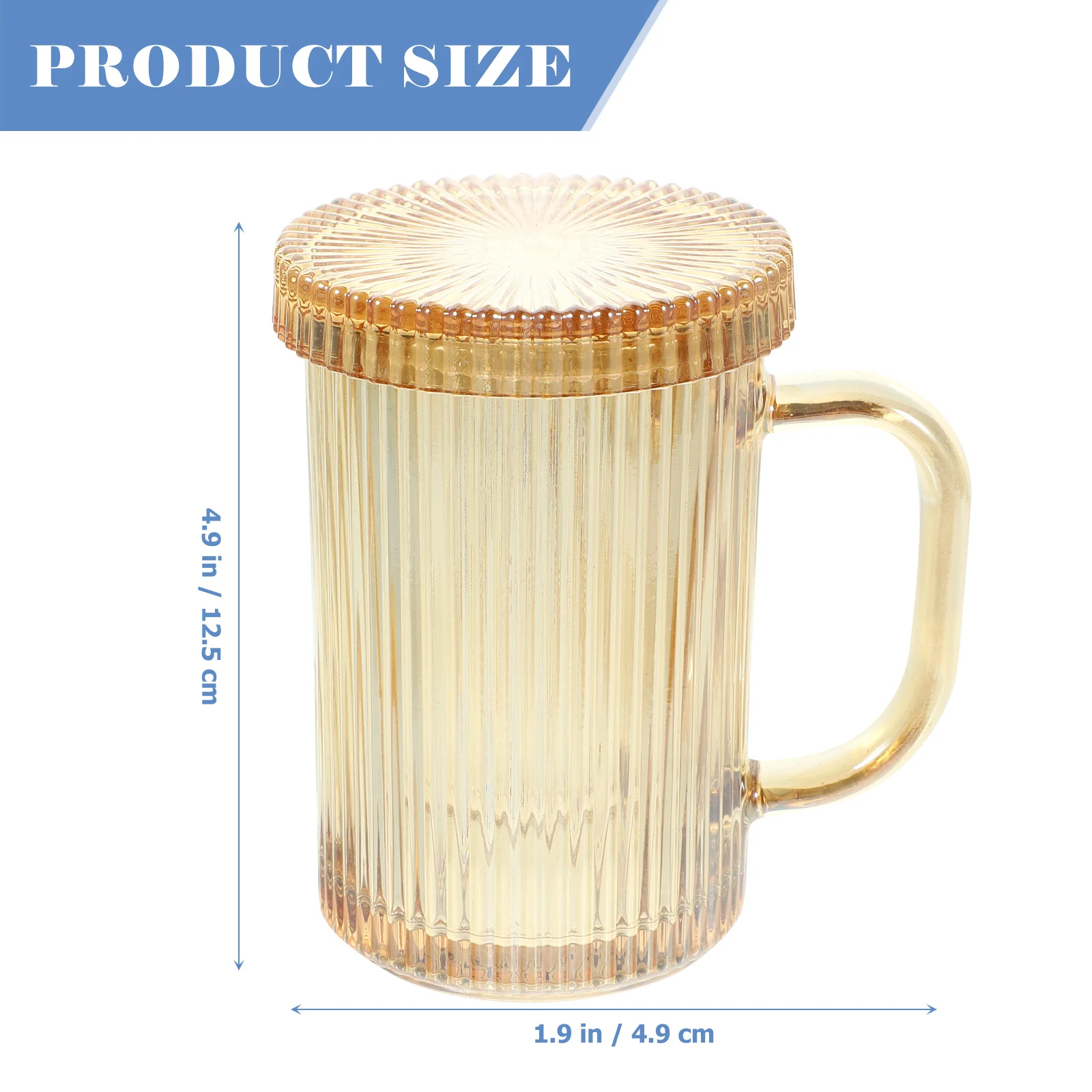 

Glass Stripe Cup Premium Transparent Glass Water Cup Home Bar Coffee Mug Coffee Mug Water Holder Home Supply