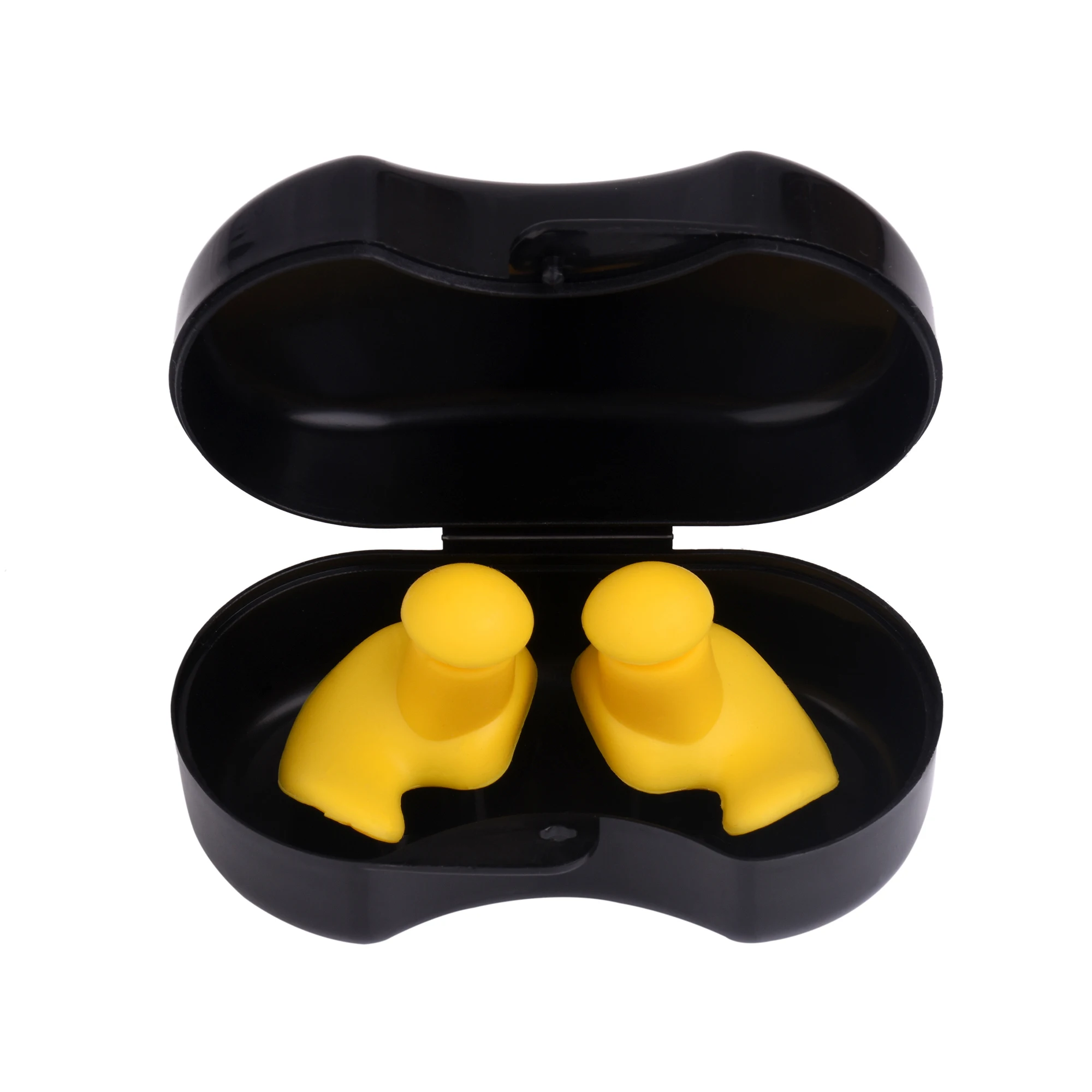 2PCS Schwimmen Ohrstöpsel Wasserdicht Wiederverwendbare Silikon Ohr Stecker Tauchen Sport Stecker Für Wasser Surf Duschen Bade Zubehör – Detail 10
