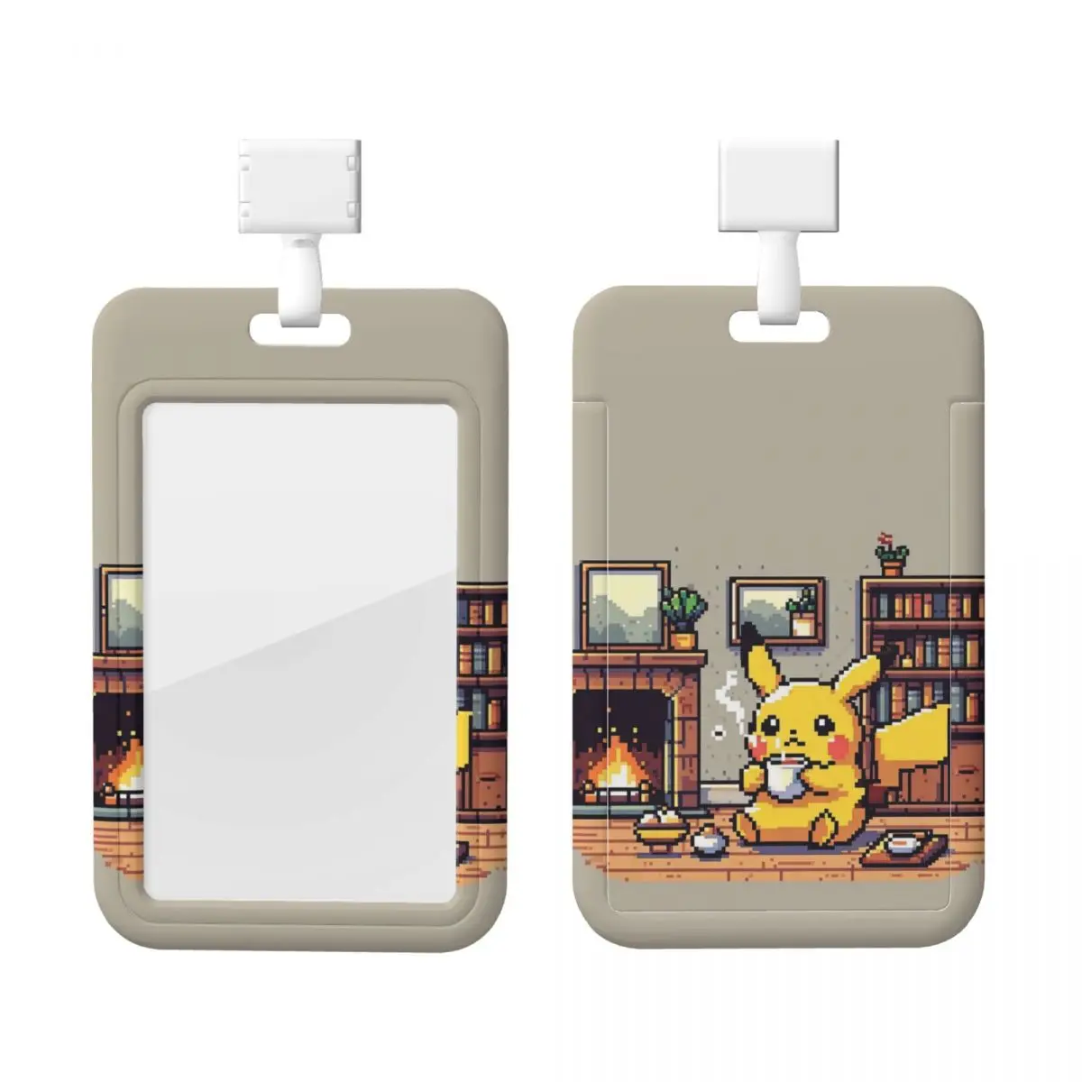 

Custom Bikachus Card Badge Holder Card Holder Neck Strap ID Credential Holder Credit Card Holders Neck Strap Engineers