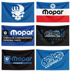 JimonFlag 90x150cm 3X5ft Mopars Flag Polyester Printed Car Banner For Decor