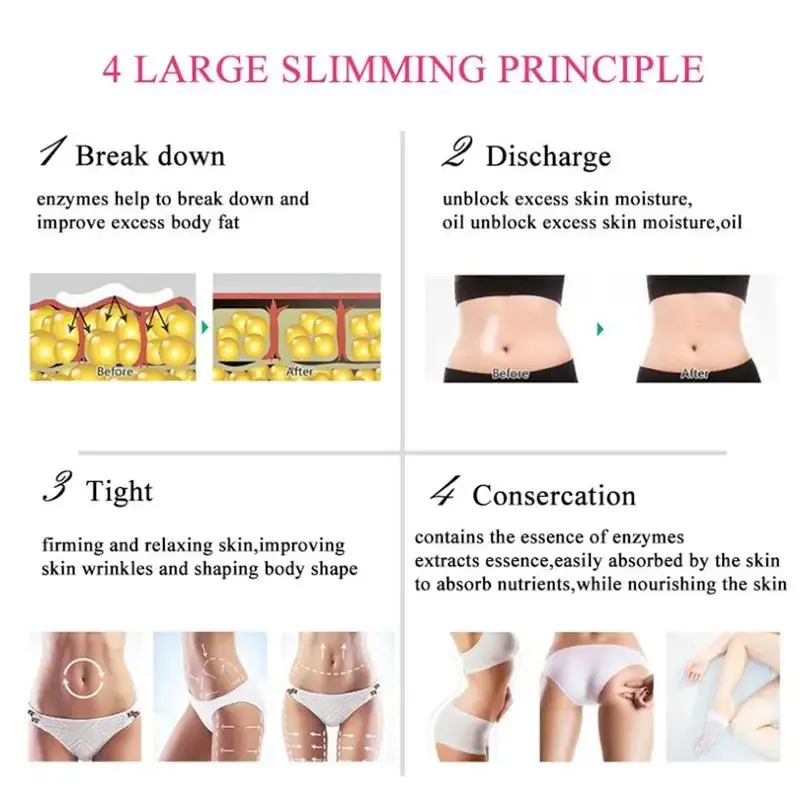 Fat Burning Ginger Body Cream Belly Slimming Gel Fitness Fat Burner Slimming Cream Fast Weight Loss Anti-cellulite Cream Slime