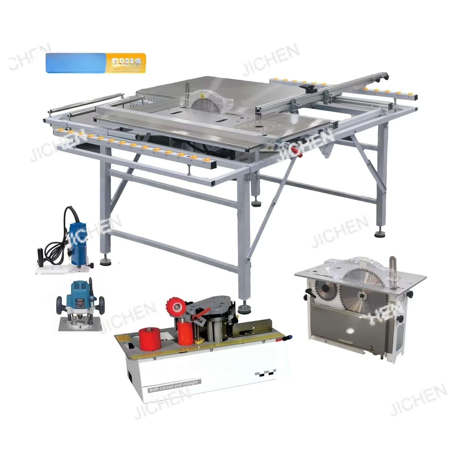 

DY50 портативная складная настольная пила с раздвижным столом, панель, деревообрабатывающая настольная пила