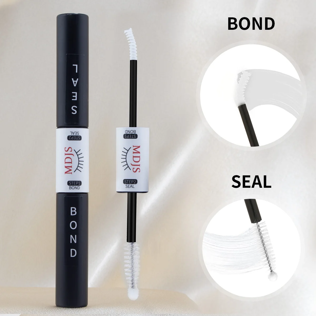 つけまつげ接着剤耐久性のある防水非刺激性速乾性マイルド無痛メイク落とし敏感な目