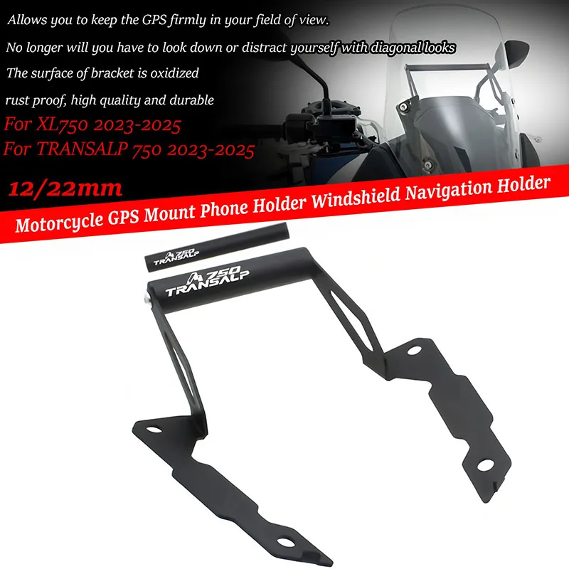 

Fit For XL 750 Transalp 2023 2024 2025 XL750 Accessories GPS Smart Phone Navigation Mount Mounting Bracket Adapter Holder