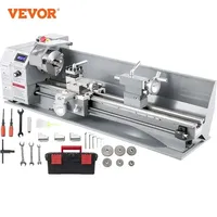 VEVOR Mini Metal Lathe Metal Mini Lathe Machine 1100W Variable Speed Precision Small Mechanical Lathe Machine