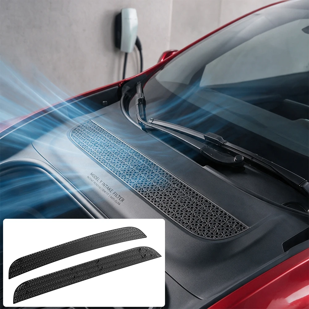 for Tesla Model YL 6-seater Model Y Juniper Car Air Inlet Protector Cover Anti-insect Anti-fouling Net Auto Accessories