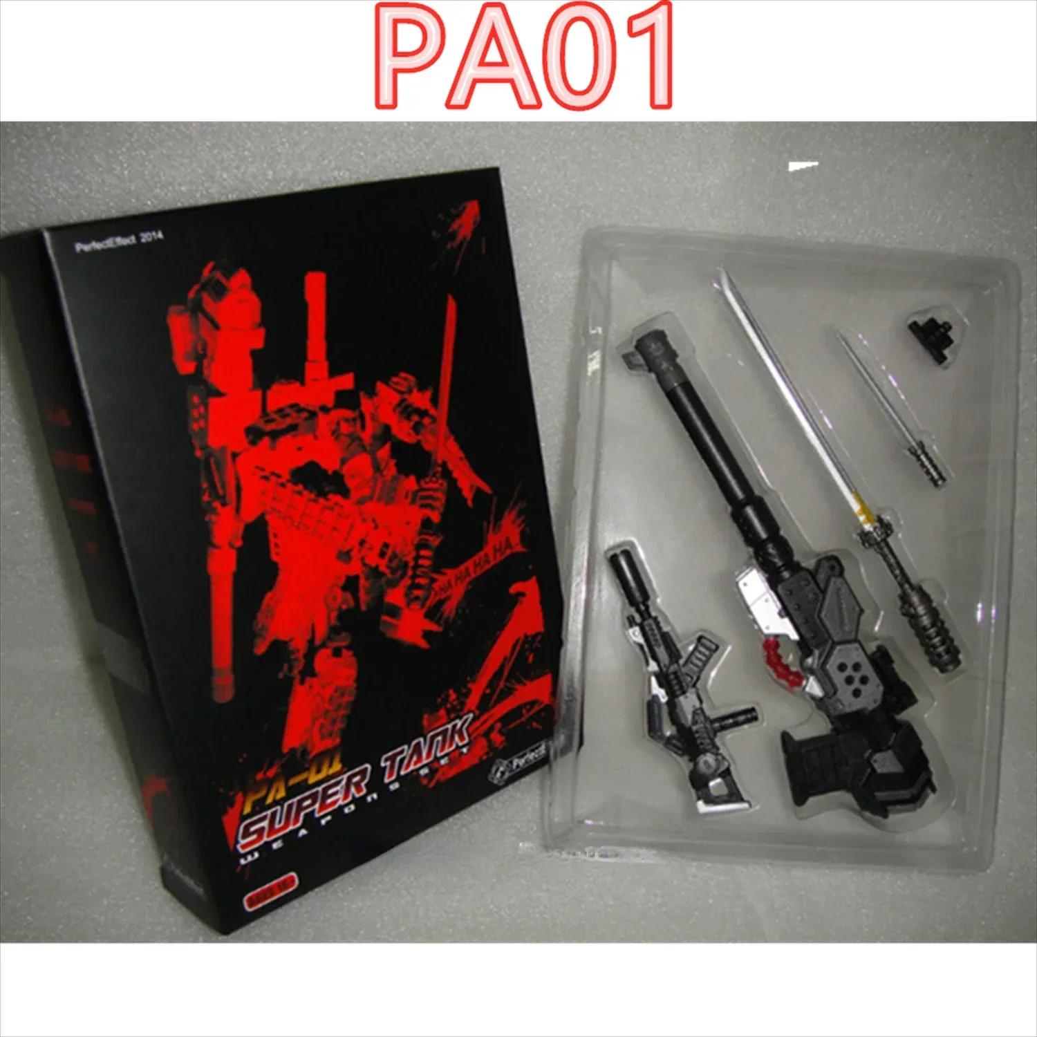 

In Stock PA-01 PE PA01 Upgrade Kit Super Tank Weapon Set Perfect Effect Accessories