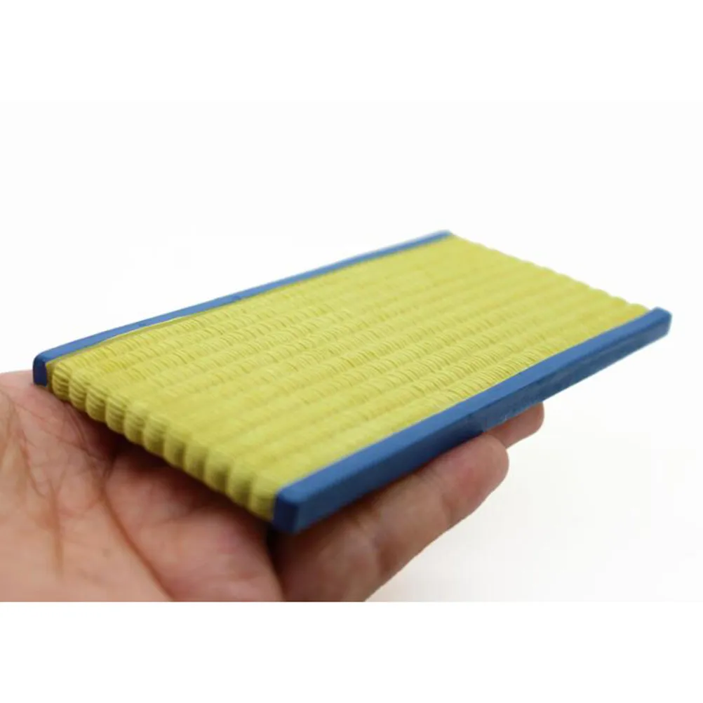 

Набор из 3 миниатюрных круглых татами для декора, аксессуары для кукольного домика, маленькие декоративные элементы для дома