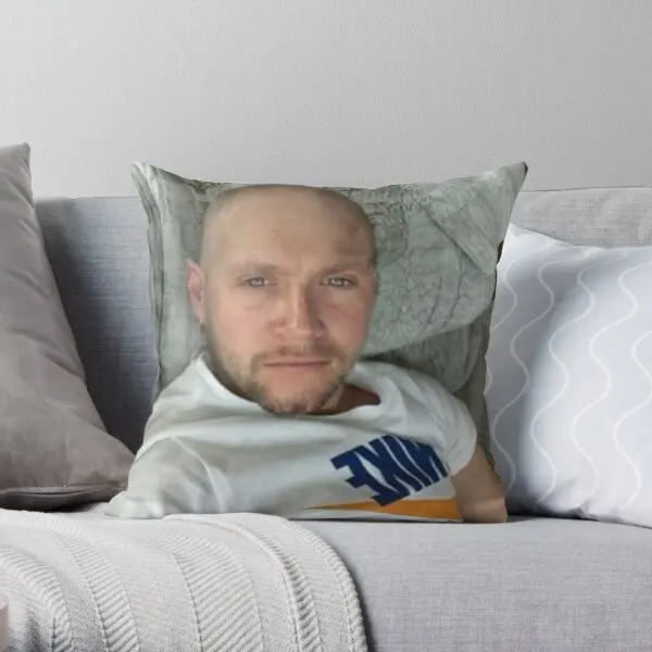 Niall Horan But Bald  Printing Throw Pillow Cover Decorative Throw Case Anime Cushion Decor Office Pillows not include One Side