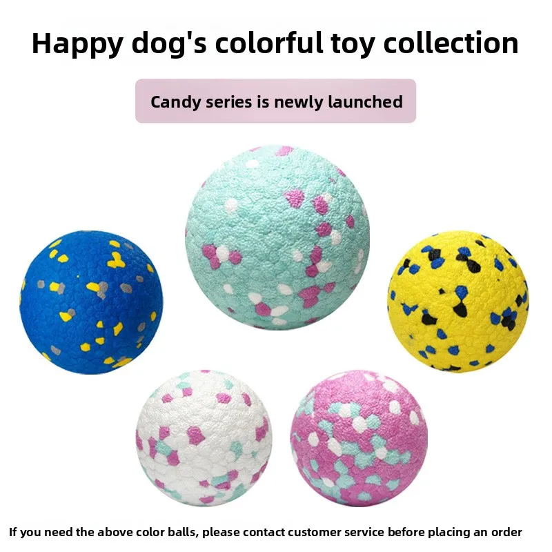 

Pet toy balls can't be bitten by floating water, and batches of bite-resistant and wear-resistant large dog molar products