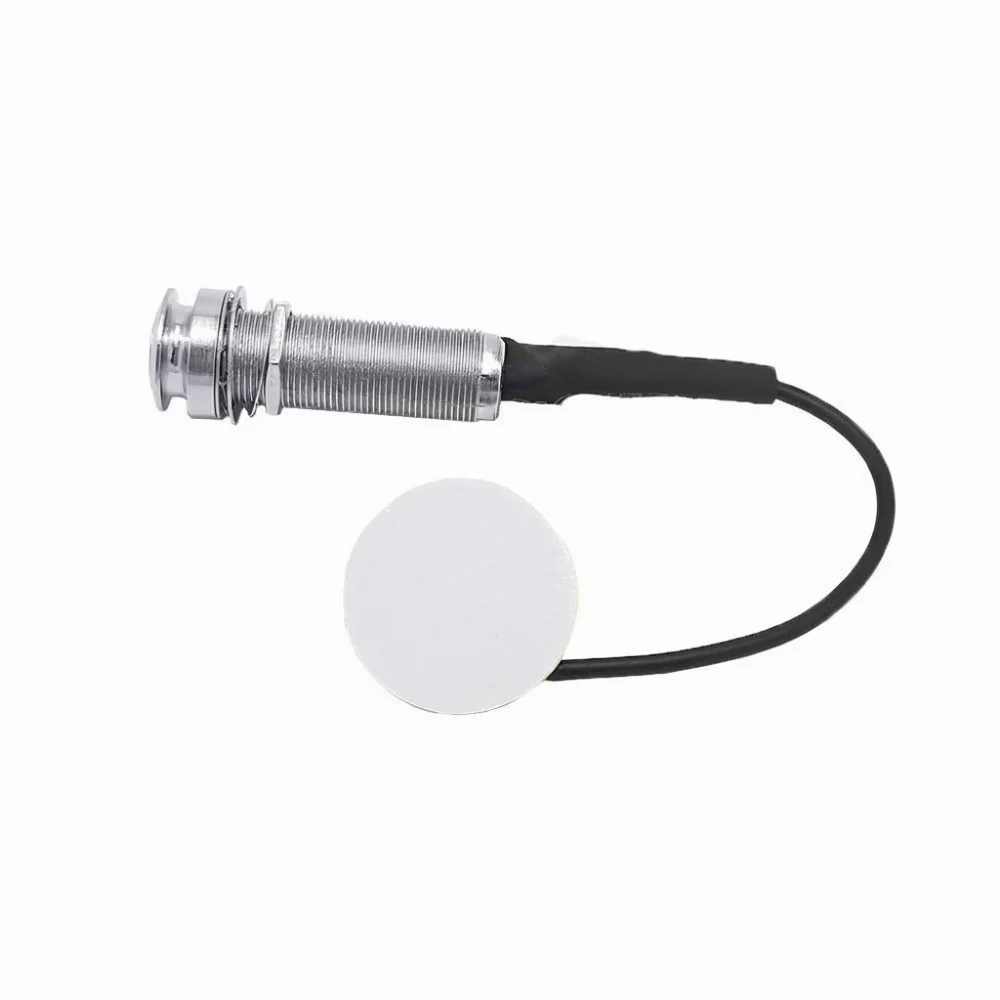 Self-Adhesive Piezo Pickups Transducer Contact Pickup Pickup Combo Contact Piezo Pickup with 0.4 Inch Jack