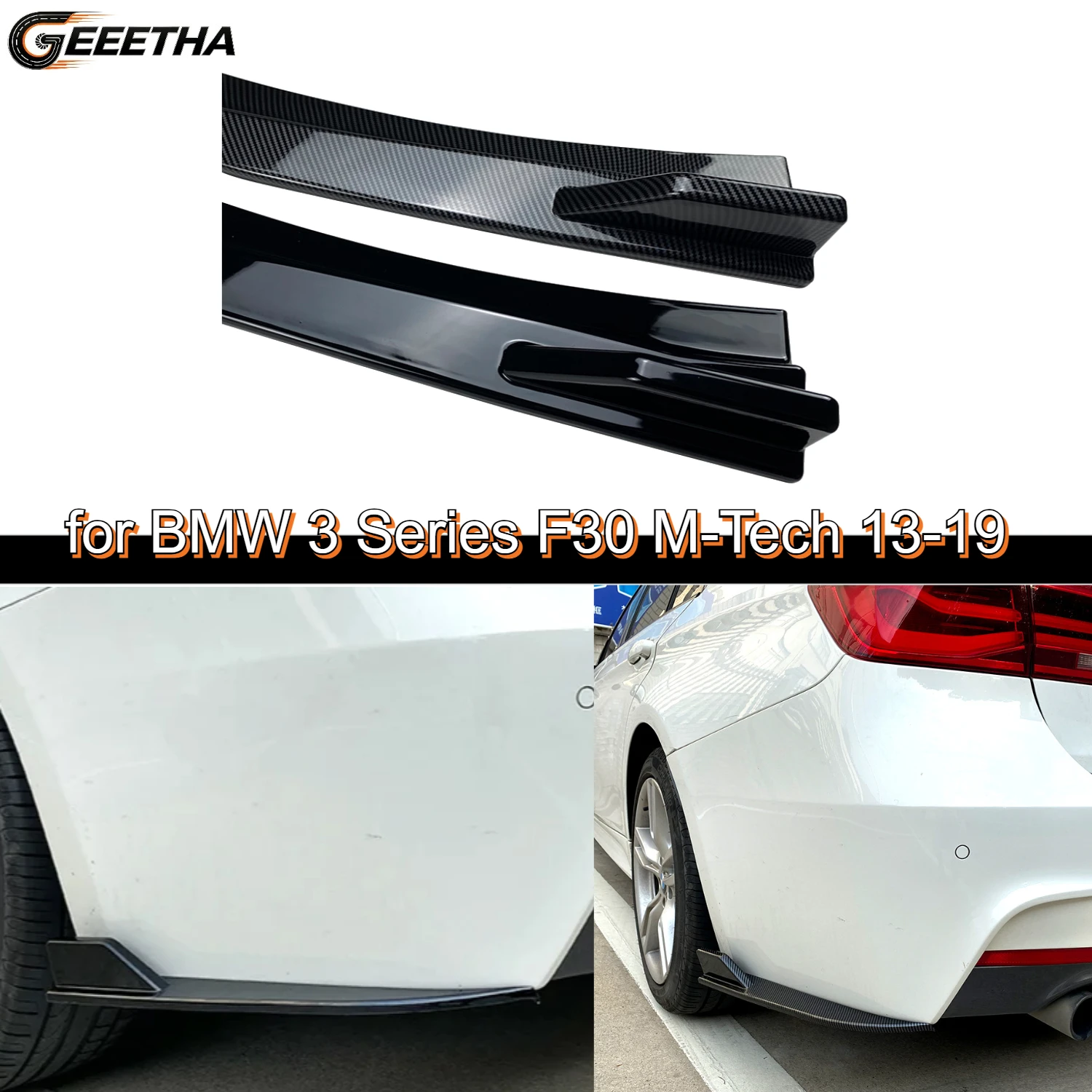 

NEW rear corner exterior sticker modification for BMW 3 Series F30 M-Tech 2013-2019
